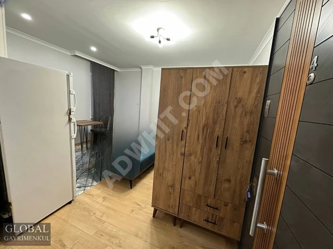 MECİDİYEKÖY'DE 1+0 CADDE ÜSTÜ FATURALAR DAHİL FULL EŞYALI DAİRE