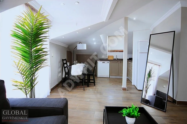 BEYOĞLUN'DA DENİZ MANZARALI 1+0 FUL EŞYALI FATURALAR DAHİL DAİRE