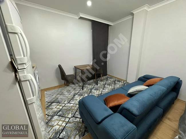 MECİDİYEKÖY'DE 1+0 CADDE ÜSTÜ FATURALAR DAHİL FULL EŞYALI DAİRE