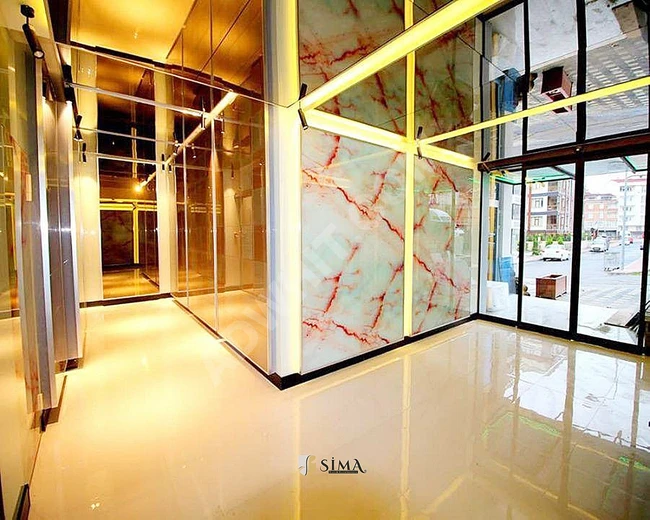 An apartment with an open view within Sakani Residence in Istanbul Beylikdüzü.