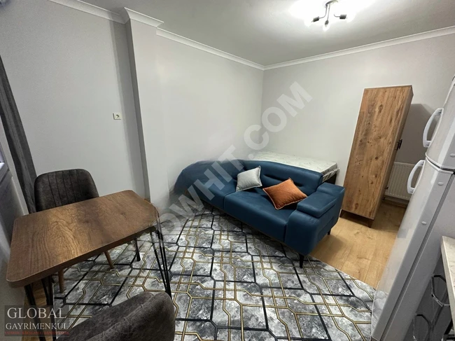 MECİDİYEKÖY'DE 1+0 CADDE ÜSTÜ FATURALAR DAHİL FULL EŞYALI DAİRE