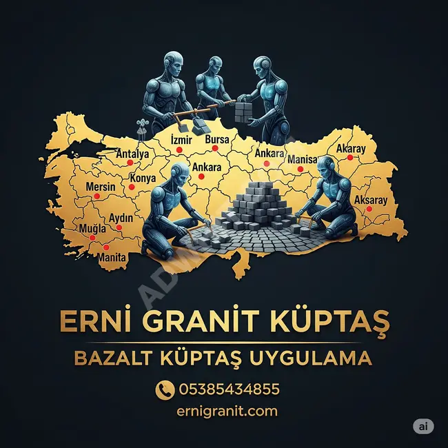 Bazalt küptaş Van Diyarbakır begonit küptaş uygulama 