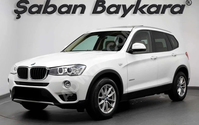 2016 BMW X3 2.0I S DRIVE 55 BİN KM DE ELEKTRIKLI BAGAJ CAM TAVAN