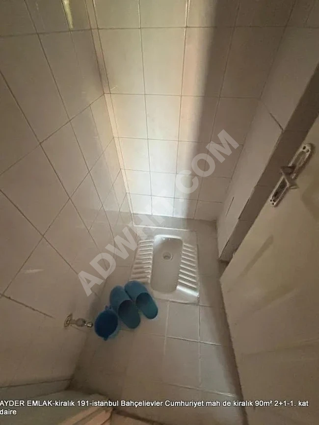 Bahçelievler Cumhuriyet Mah De Kiralık 90m² 2+1-1. Kat Daire
