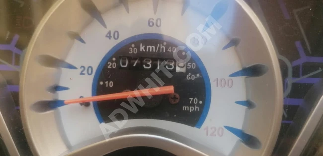 دراجة نارية بمسافة 7300 كيلومتر