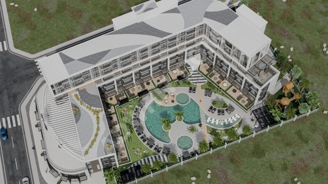New luxury apartment for sale in Antalya in an integrated complex near the airport