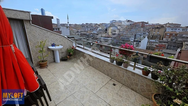 KAĞITHANE'DE SATILIK İSKANLI 5+1 DUBLEX DAİRE LEVENT SINIRINDA