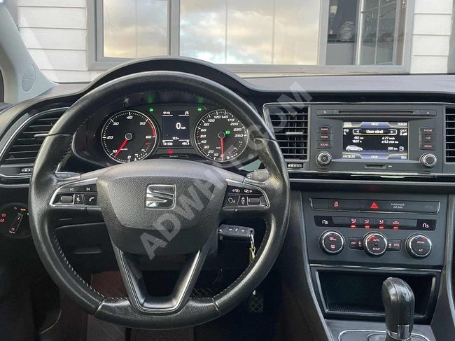 2014-SEAT-LEON-1.6 TDI DSG-DEĞİŞENSİZ-LED FAR-FR JANT-KTLNR AYNA