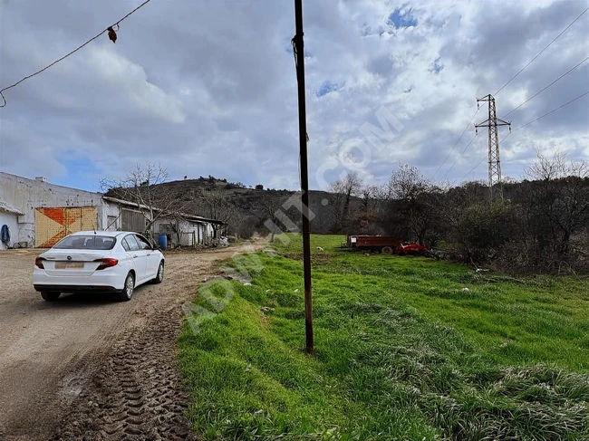 A land with an area of 5,112 square meters in Balıkesir Erdek Karşıyaka.
