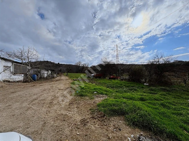 A land with an area of 5,112 square meters in Balıkesir Erdek Karşıyaka.