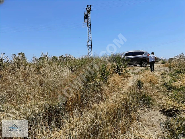 فرصة أرض بمساحة 1270 متر مربع بسند ملكية واحد قريبة من المنطقة الصناعية في DEĞİRMENKÖY
