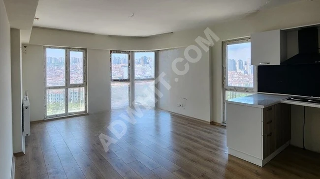 1+1 apartment for rent with spacious area in a residential complex near the Metrobus.