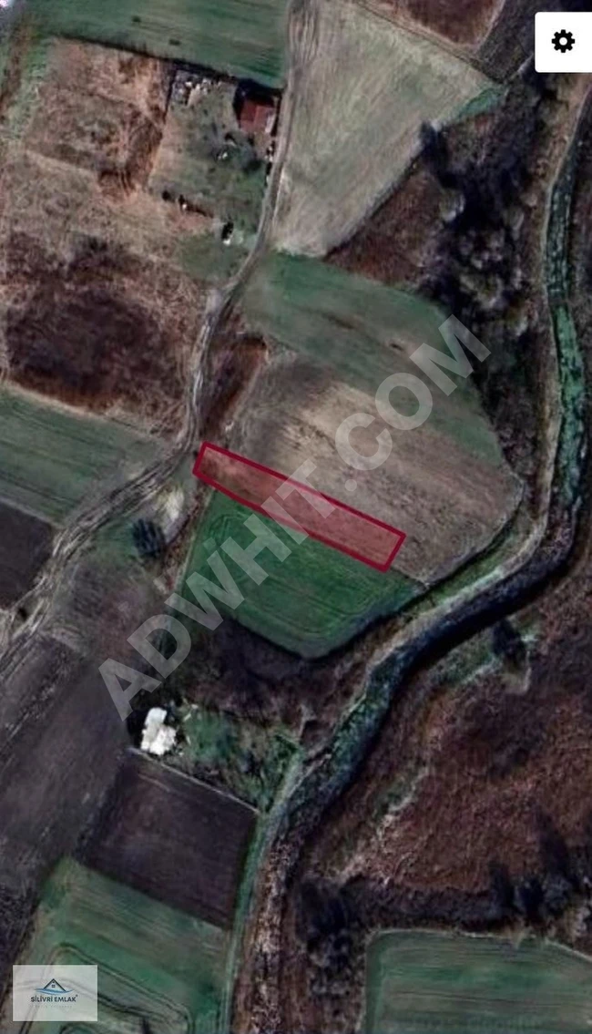 An independent agricultural land with a single title deed in Değirmenköy