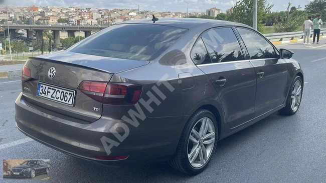 *1.79 ORAN 2015*VW JETTA 1.6 TDİ HIGLİNE 168 00KM MASRAFSIZ LANS