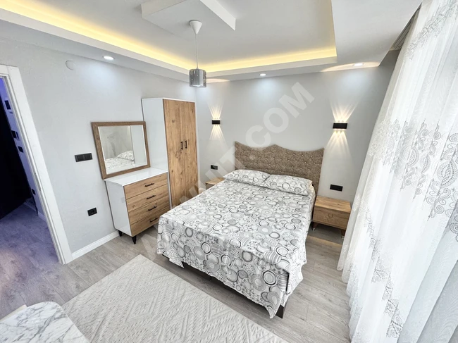 Furnished studio apartment, brand new building.