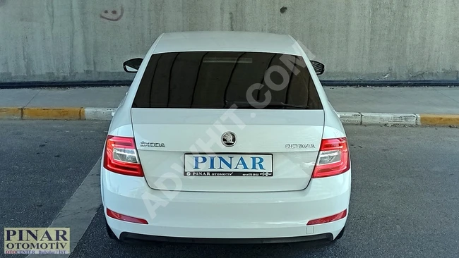 2016 SKODA OCTAVİA 1.6TDİ DSG STYLE CR ""DEĞİŞENSİZ""