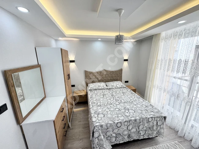 Furnished studio apartment, brand new building.