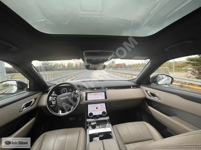 سيارة RANGE ROVER VELAR 2.0 موديل 2018 بخروج من الوكالة