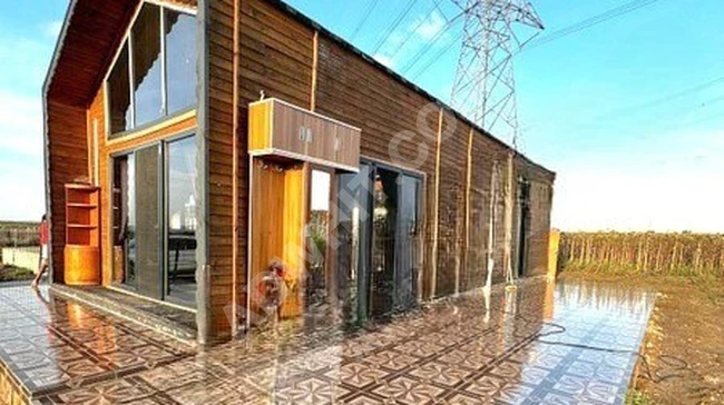 VİLLA TADINDA HAZIR KURULU DENİZE 10 DAKİKA MESAFEDE 600 m2