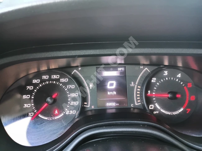 2020 EGEA 1.3 MTJ 95 HP EASY 89.000 KM'DE BOYASIZ