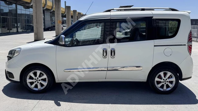سيارة DOBLO موديل 2017 لعائلة كبيرة، 4 نوافذ كهربائية، نظيفة جدًا، 1.99 بطاقة ائتمان.
