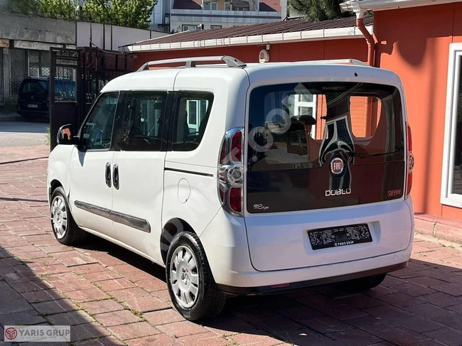 Damaged minivan DOBLO COMBI 1.3 M JET SAFELINE model 2014 from YARIS