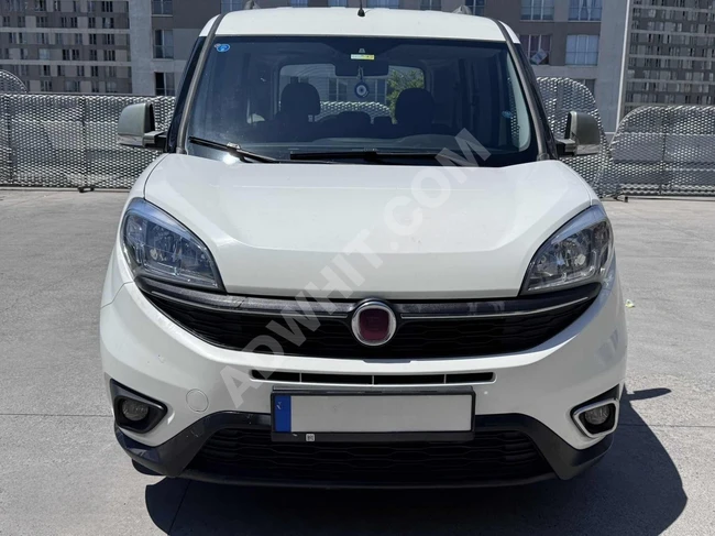 سيارة DOBLO موديل 2017 لعائلة كبيرة، 4 نوافذ كهربائية، نظيفة جدًا، 1.99 بطاقة ائتمان.
