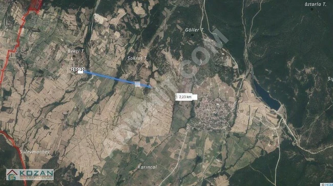 Kozan Gayrimenkul'den Kırklareli Vize,Sergen köyü 1.846.84 m2