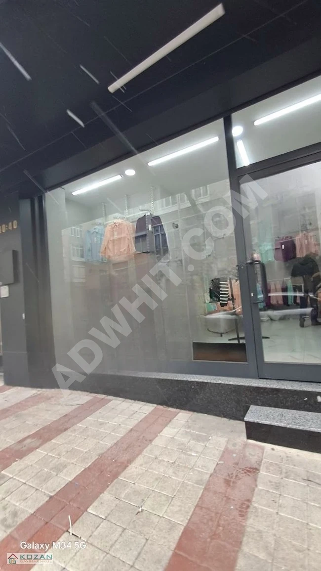 Kozan Gayrimenkul'den Bayrampaşa sokak'da satlık sıfır dükkan