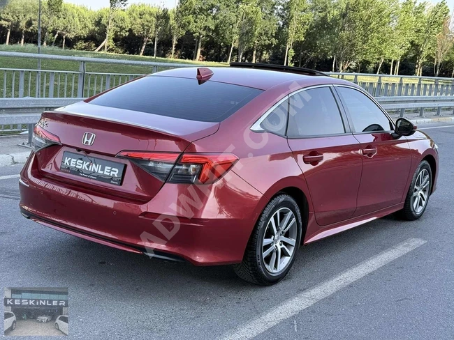 2022 Çıkışlı YENİ KASA HONDA CİVİC 1.5 ECO ELEGANCE SUNROOF'lu.