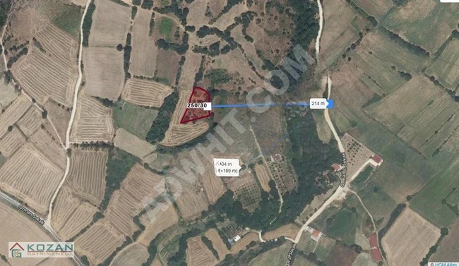 Kozan Gayrimenkul'den Kırklareli Vize,Sergen köyü 1.846.84 m2