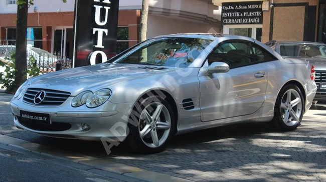 autoken 2003 MERCEDES R230 SL 350 CAM TAVANLI BOYASIZ