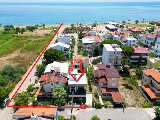 3+1 villa for sale by the sea in Seferihisar, Payamlı.