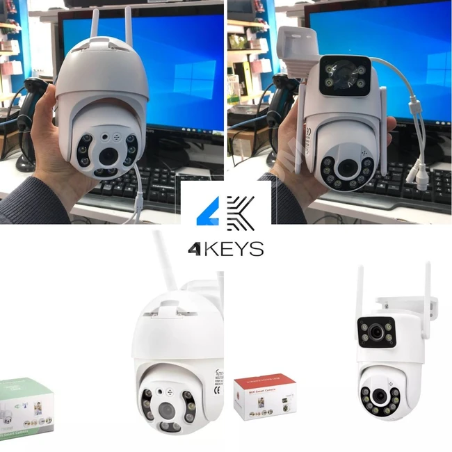 Comprehensive surveillance cameras ready for installation