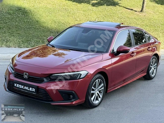 KESKİNLER 2022 Çıkşlı YENİ KASA HONDA CİVİC ECO ELEGANCE SUNROOF
