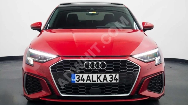 22 ÇIKIŞLI AUDİ A3 35 TFSİ 150HP S-LİNE EN DOLUSU SERVİS BAKIML