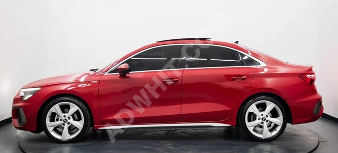 22 ÇIKIŞLI AUDİ A3 35 TFSİ 150HP S-LİNE EN DOLUSU SERVİS BAKIML