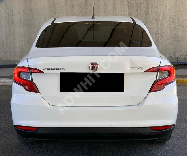 سيارة FİAT EGEA 1.6 ديزل ناقل حركة أوتوماتيكي، وعداد كيلومترات منخفض.