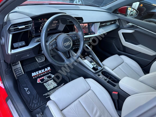 MERKAR - 2023 AUDİ A3 S-LİNE 35TFSI CAM TAVAN HAYALET ISITMA