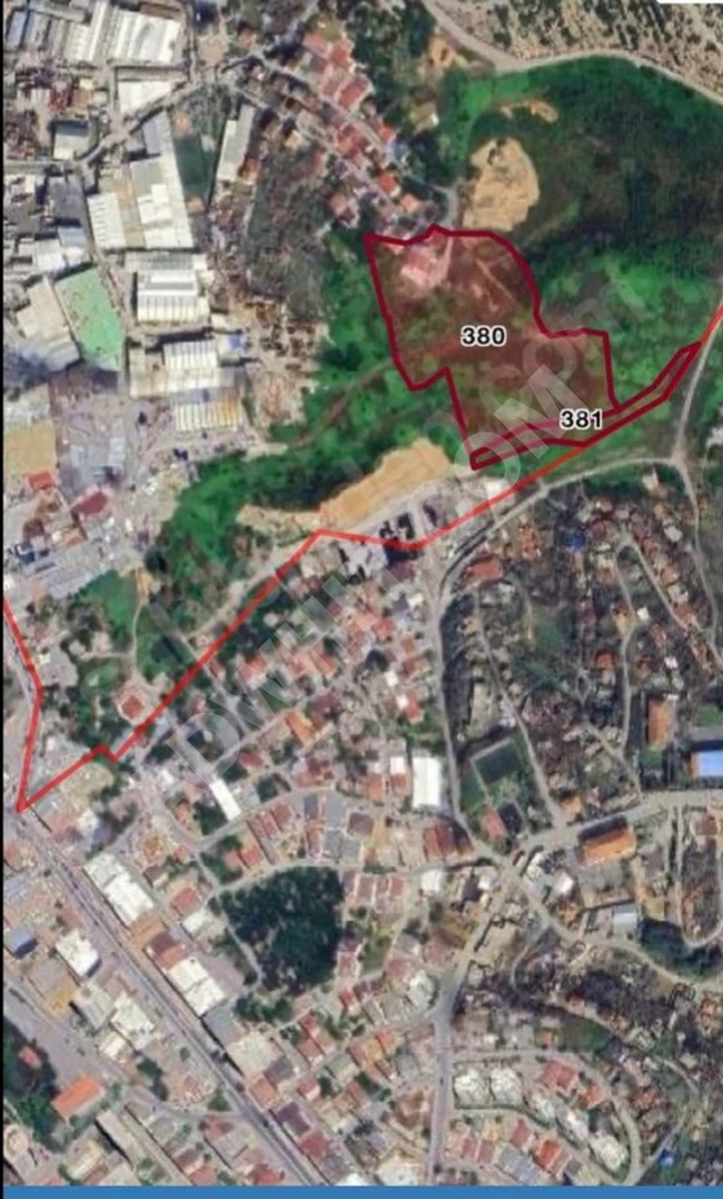 satılık küçük sanayi imarlı tarla