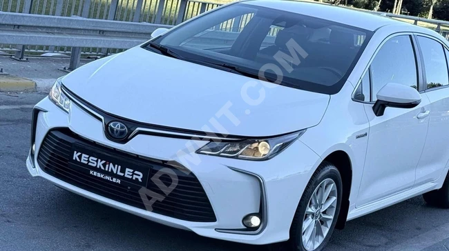 KESKİNLER BOYASIZ 2021 TOYOTA COROLLA HYBRİD *TAKSİT SEÇENEKLİ *