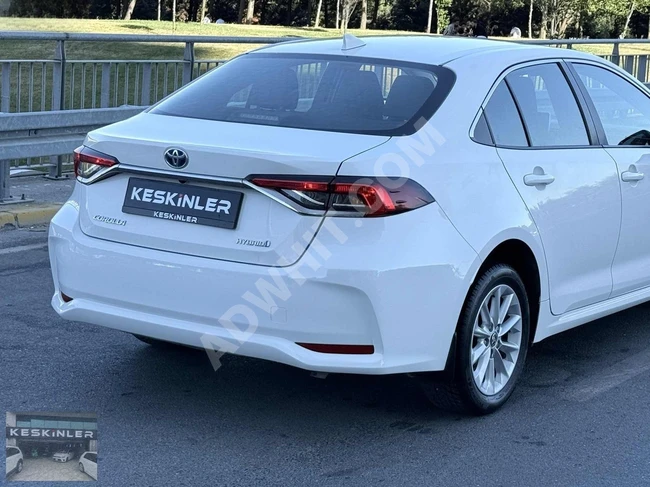 KESKİNLER BOYASIZ 2021 TOYOTA COROLLA HYBRİD *TAKSİT SEÇENEKLİ *