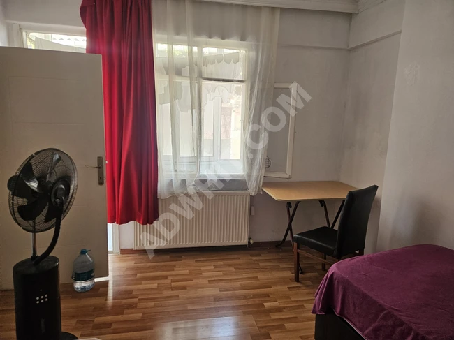 Kiralık tek kişilik veya çift kişilik oda