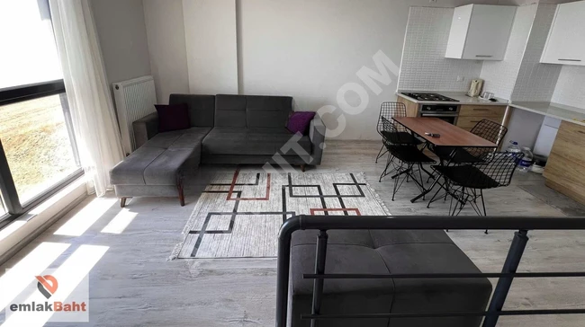 UMUTTEPE MK ROYAL SİTESİNDE FULL EŞYALI 1+1 55m2 KİRALIK DUBLEX