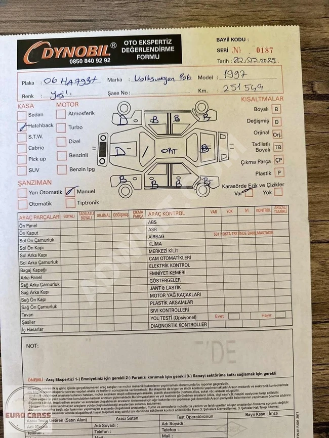 ORJİNEL ARIYORSANIZ İŞTE BURDA 1997 MODEL POLO 1.6 OTOMATİK