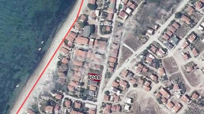 قطعة أرض قسيمة للبيع من المالك في جزيرة AVŞA ، على بعد 10 خطوات من البحر.