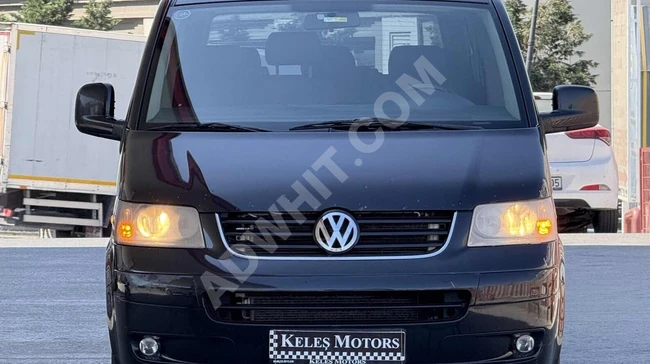 فان WW CARAVELLE 2.5 TDİ 9+1 بدون حادث بدون طلاء بدون تعديل بدون سجل تأمين مع خيار المقايضة