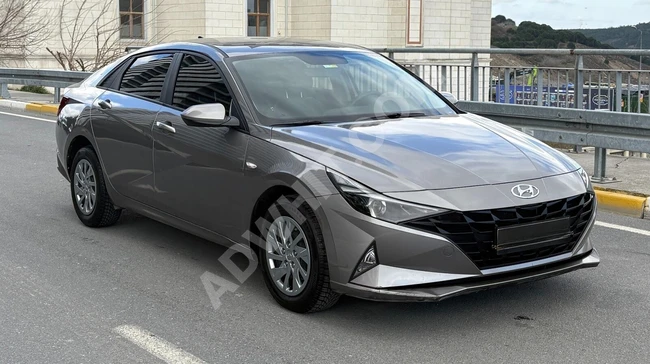2021 ELANTRA BENZİNLİ OTOMATİK-DEĞİŞENSİZ-KAZASIZ-DERİ KOLTUK