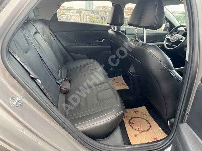 2021 ELANTRA BENZİNLİ OTOMATİK-DEĞİŞENSİZ-KAZASIZ-DERİ KOLTUK