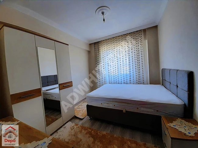 İSMETPAŞA MAHALLESİNDE SİTE İÇİ YENİ EŞYALI KİRALIK 1+1 DAİRE